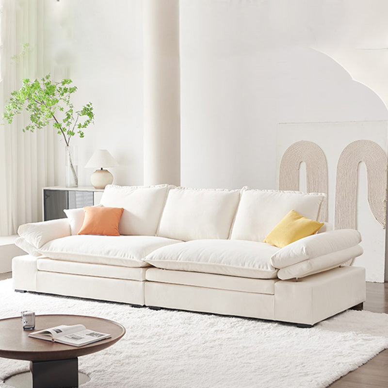 Loveseat Velvet Setteeをリクライニングする現代の枕のトップアーム