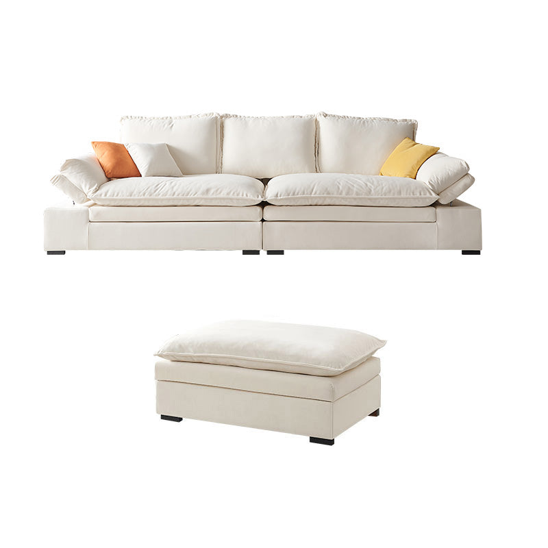 Loveseat Velvet Setteeをリクライニングする現代の枕のトップアーム