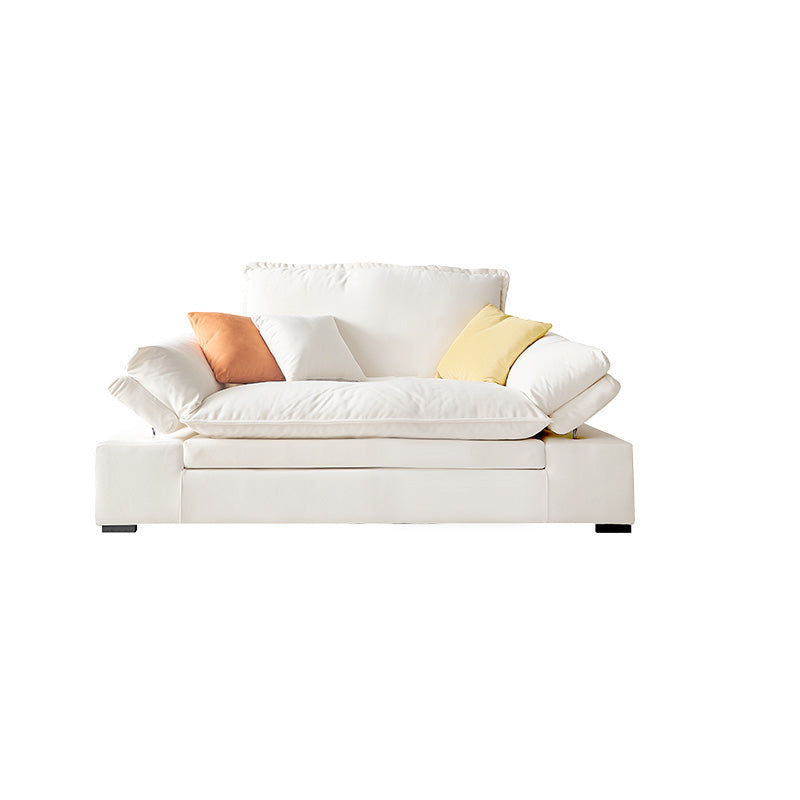 Loveseat Velvet Setteeをリクライニングする現代の枕のトップアーム