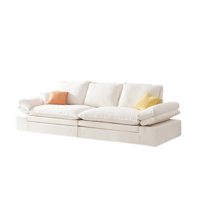 Loveseat Velvet Setteeをリクライニングする現代の枕のトップアーム