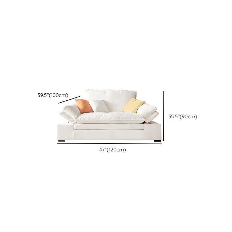 Loveseat Velvet Setteeをリクライニングする現代の枕のトップアーム