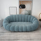 Contemporary Polyester Seating Tufted Tuxedo Arm Loveseat for Living Room Blue Wool Clearhalo 'furn' 'furn_sofas' 'Furniture' 'Living Room Furniture' 'Sofa' 'sofas' 7071424