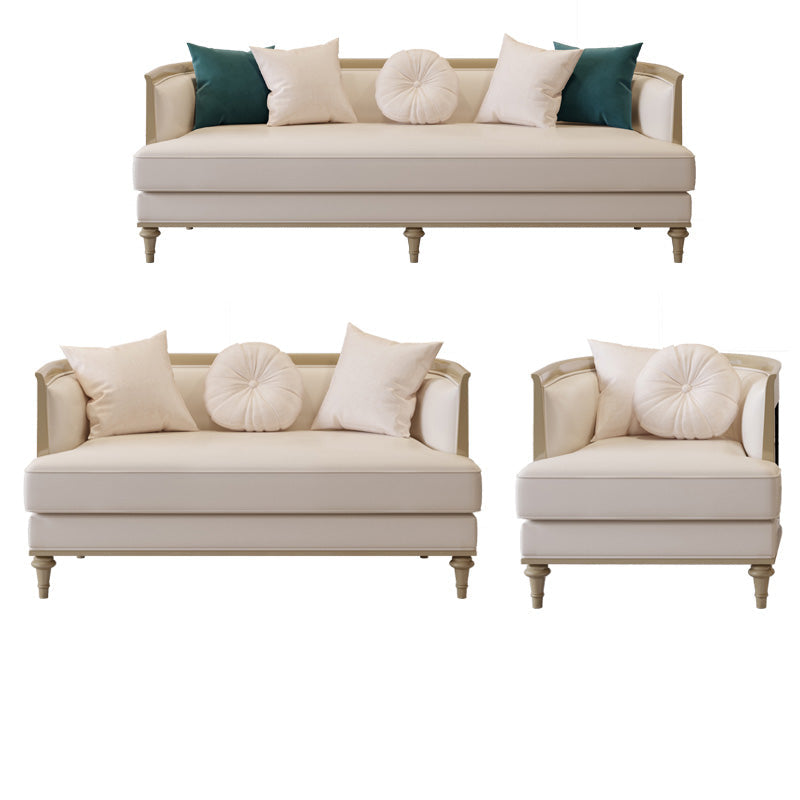 Mid Century Modern Arm Loveseat Standard Sofa for Living Room 1-Seater Sofa & 2-Seater Sofa & 3-Seater Sofa Genuine Leather Clearhalo 'furn' 'furn_sofas' 'Furniture' 'Living Room Furniture' 'Sofa' 'sofas' 7071448