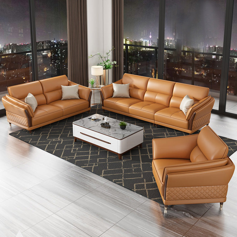 Canapé-coussin sectionnel contemporain canapé de bras pour le salon