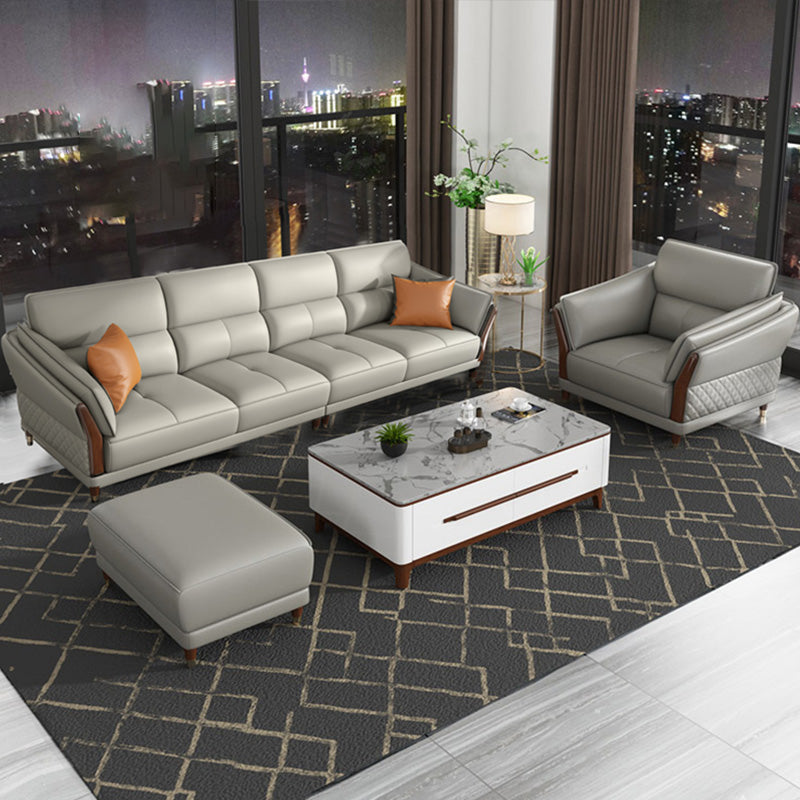 Canapé-coussin sectionnel contemporain canapé de bras pour le salon