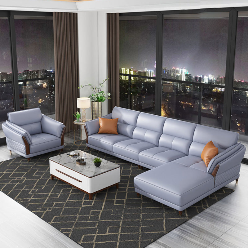 Canapé-coussin sectionnel contemporain canapé de bras pour le salon