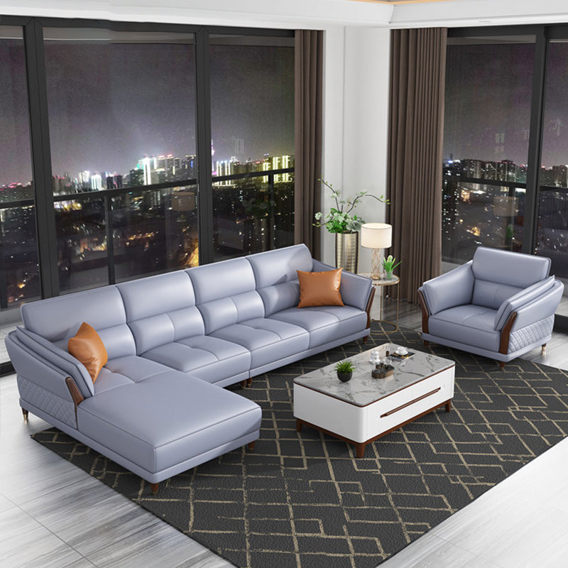 Canapé-coussin sectionnel contemporain canapé de bras pour le salon