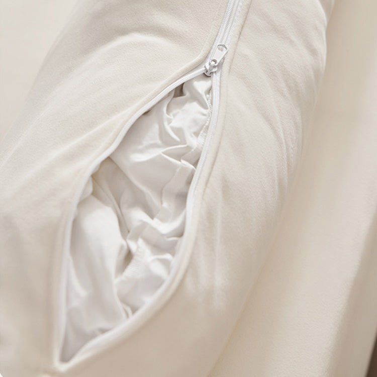 リビングルーム用のモダンフェイクレザーソファベッド枕トップアームソファソファ