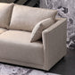 Loose Back 29.5" H Seating Square Arm Contemporary Sofa for Living Room Clearhalo 'furn' 'furn_sofas' 'Furniture' 'Living Room Furniture' 'Sofa' 'sofas' 7071916