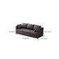 Loose Back 29.5" H Seating Square Arm Contemporary Sofa for Living Room Clearhalo 'furn' 'furn_sofas' 'Furniture' 'Living Room Furniture' 'Sofa' 'sofas' 7071944