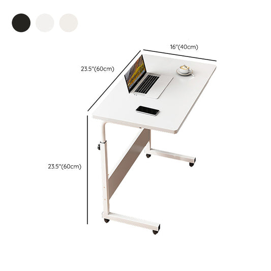 Tavolo d'angolo rettangolare modernistico 4 gambe tavolo laterale metallico con conservazione