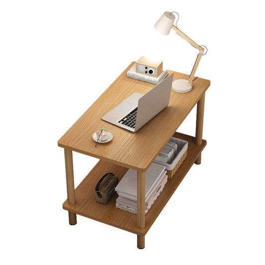 Tavolo da angolo rettangolare/quadrata moderno tavolo laterale in legno per soggiorno