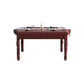 Traditional Oak Dining Table Extendable Dining Table for Kitchen Red Brown Without Chairs Clearhalo 'Dining Tables & Seating' 'Dining Tables' 'dining_table' 'furn' 'furn_dining_table' 'Furniture' 'Kitchen & Dining Furniture' 7073339