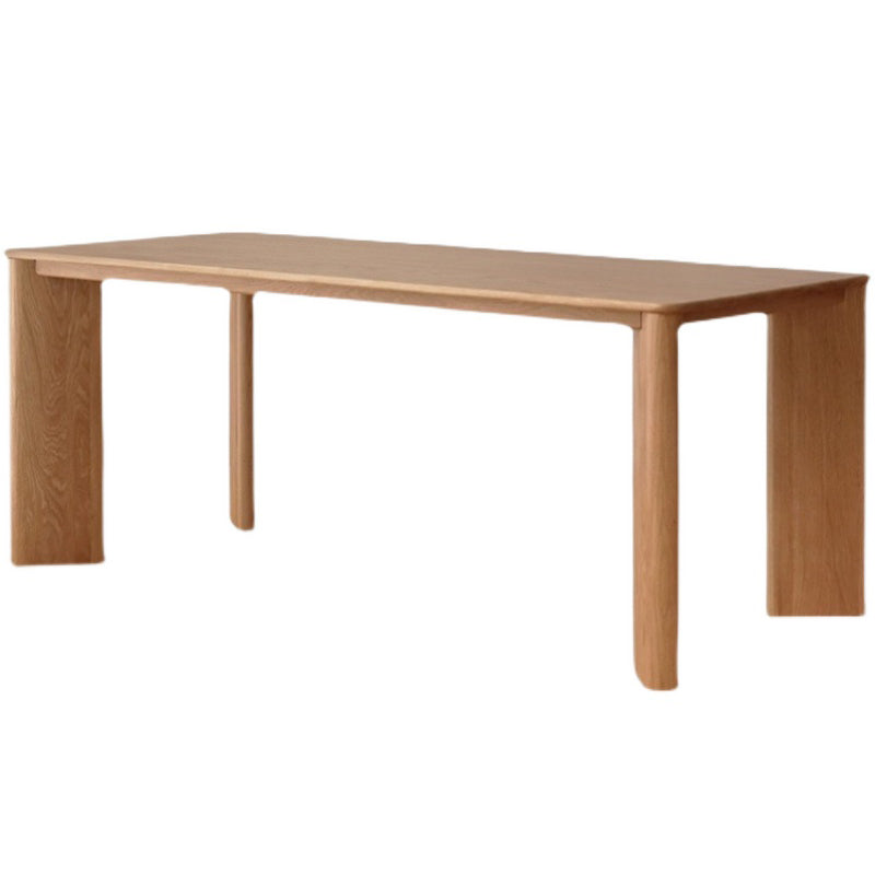 Solid Wood Dining Table Rectangle 4 Legs Dinner Table for Home Use Without Chairs Clearhalo 'Dining Tables & Seating' 'Dining Tables' 'dining_table' 'furn' 'furn_dining_table' 'Furniture' 'Kitchen & Dining Furniture' 7073461