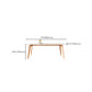 Sintered Stone Dining Table Wooden Base Dinner Table for Dining Room Clearhalo 'Dining Tables & Seating' 'Dining Tables' 'dining_table' 'furn' 'furn_dining_table' 'Furniture' 'Kitchen & Dining Furniture' 7073554