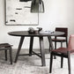 Mesa de comedor moderna mesa redonda de madera para comedor