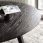 Mesa de comedor moderna mesa redonda de madera para comedor