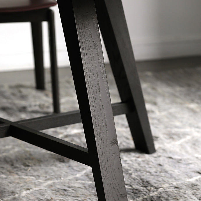 Mesa de comedor moderna mesa redonda de madera para comedor