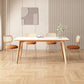Contemporary Kitchen Dinner Table Rectangle 4 Legs Dining Table Clearhalo 'Dining Tables & Seating' 'Dining Tables' 'dining_table' 'furn' 'furn_dining_table' 'Furniture' 'Kitchen & Dining Furniture' 7073640