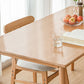 Modern Rectangle Dining Table Solid Wood Dinner Table for Dining Room