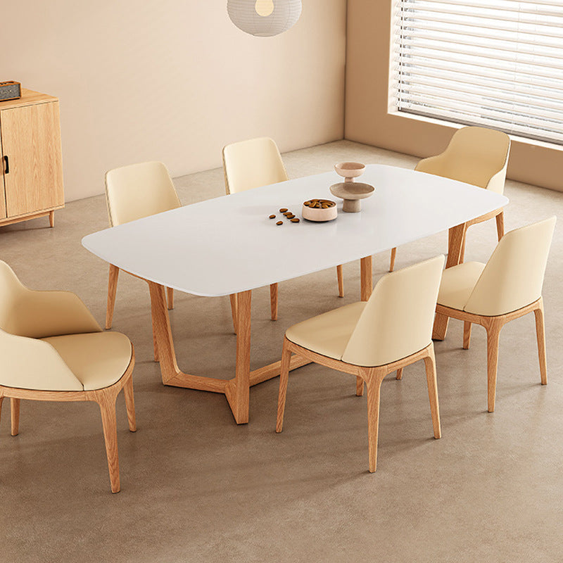 Tavolo da pranzo Simplicity Kitchen Tavolo da pranzo rettangolare a 4 gambe
