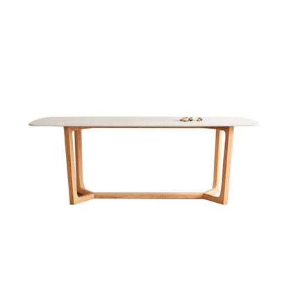 Tavolo da pranzo Simplicity Kitchen Tavolo da pranzo rettangolare a 4 gambe