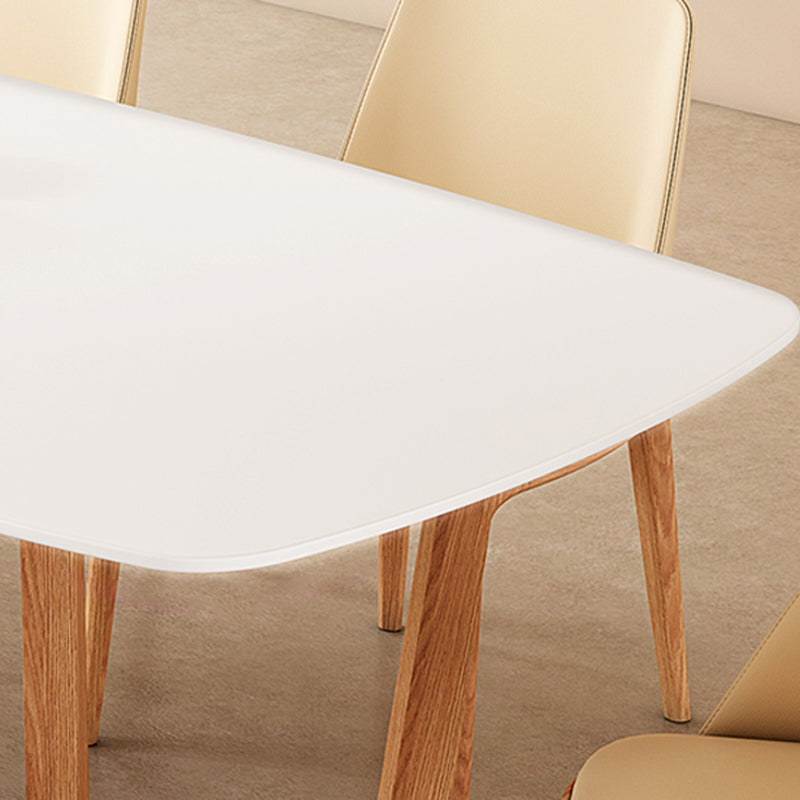 Tavolo da pranzo Simplicity Kitchen Tavolo da pranzo rettangolare a 4 gambe
