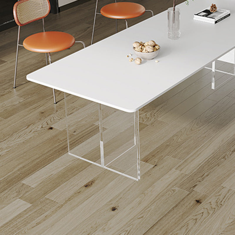Kitchen Contemporary Dinner Table Stone Rectangle Dining Table Clearhalo 'Dining Tables & Seating' 'Dining Tables' 'dining_table' 'furn' 'furn_dining_table' 'Furniture' 'Kitchen & Dining Furniture' 7073694