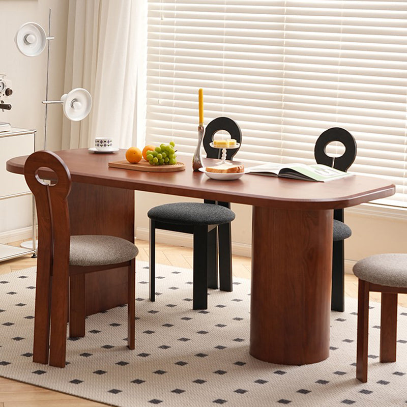 Modern Style Dining Table Solid Wood Dinner Table for Dining Room