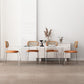 Contemporary Kitchen Dinner Table Stone Rectangle Dining Table Clearhalo 'Dining Tables & Seating' 'Dining Tables' 'dining_table' 'furn' 'furn_dining_table' 'Furniture' 'Kitchen & Dining Furniture' 7073751