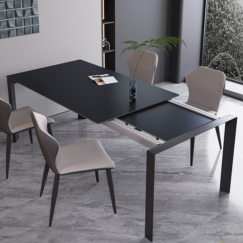 Industriële keuken eettafel rechthoekig 4 poten eettafel