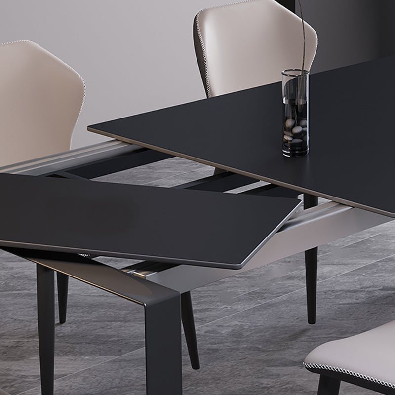 Industriële keuken eettafel rechthoekig 4 poten eettafel
