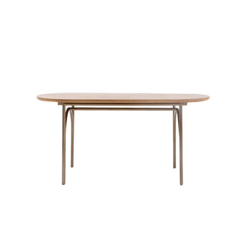 Solid Wood Dining Table Oval Modern Dinner Table for Dining Room Without Chairs Clearhalo 'Dining Tables & Seating' 'Dining Tables' 'dining_table' 'furn' 'furn_dining_table' 'Furniture' 'Kitchen & Dining Furniture' 7073798