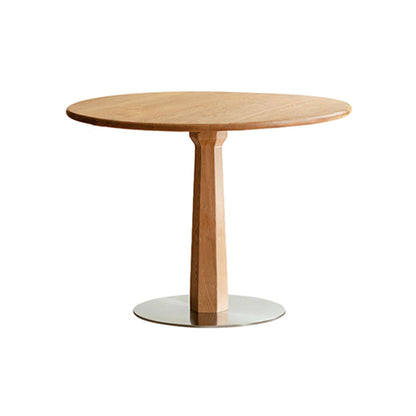 Modern Round Dining Table Wooden Dinner Table for Dining Room