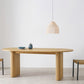 Oval Modern Dining Table Solid Wood Dinner Table for Dining Room Clearhalo 'Dining Tables & Seating' 'Dining Tables' 'dining_table' 'furn' 'furn_dining_table' 'Furniture' 'Kitchen & Dining Furniture' 7073992