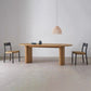Oval Modern Dining Table Solid Wood Dinner Table for Dining Room Clearhalo 'Dining Tables & Seating' 'Dining Tables' 'dining_table' 'furn' 'furn_dining_table' 'Furniture' 'Kitchen & Dining Furniture' 7073996