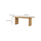 Oval Modern Dining Table Solid Wood Dinner Table for Dining Room Clearhalo 'Dining Tables & Seating' 'Dining Tables' 'dining_table' 'furn' 'furn_dining_table' 'Furniture' 'Kitchen & Dining Furniture' 7074002