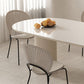 Kitchen Contemporary Dinner Table Double Pedestal Dining Table