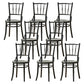 Modern Slat Back Side Chair Solid Wood Indoor Dining Chair for Living Room Black 8 Piece Set Clearhalo 'Dining Chairs' 'Dining Tables & Seating' 'dining_chair' 'furn' 'furn_dining_chair' 'Furniture' 'Kitchen & Dining Furniture' 7074149