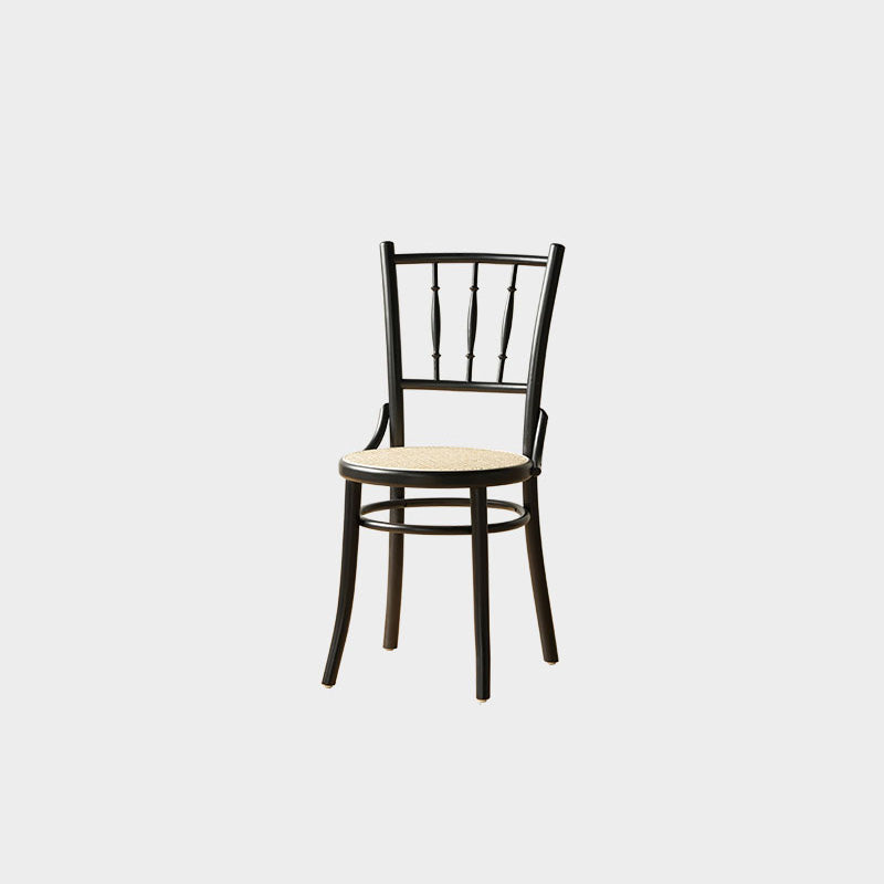 Modern Slat Back Side Chair Solid Wood Indoor Dining Chair for Living Room Clearhalo 'Dining Chairs' 'Dining Tables & Seating' 'dining_chair' 'furn' 'furn_dining_chair' 'Furniture' 'Kitchen & Dining Furniture' 7074150
