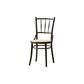 Modern Slat Back Side Chair Solid Wood Indoor Dining Chair for Living Room Black-Yellow 1 Piece Clearhalo 'Dining Chairs' 'Dining Tables & Seating' 'dining_chair' 'furn' 'furn_dining_chair' 'Furniture' 'Kitchen & Dining Furniture' 7074160