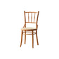 Modern Slat Back Side Chair Solid Wood Indoor Dining Chair for Living Room Brown Yellow 1 Piece Clearhalo 'Dining Chairs' 'Dining Tables & Seating' 'dining_chair' 'furn' 'furn_dining_chair' 'Furniture' 'Kitchen & Dining Furniture' 7074165