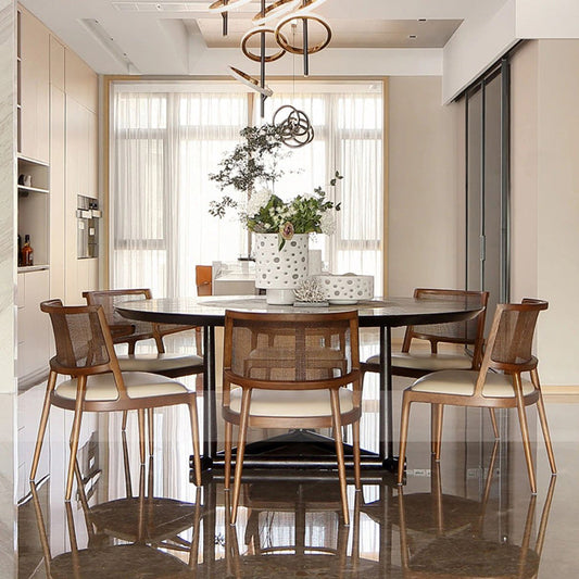 Solid Wood Kitchen Dining Chairs Contemporary Dining Side Chairs