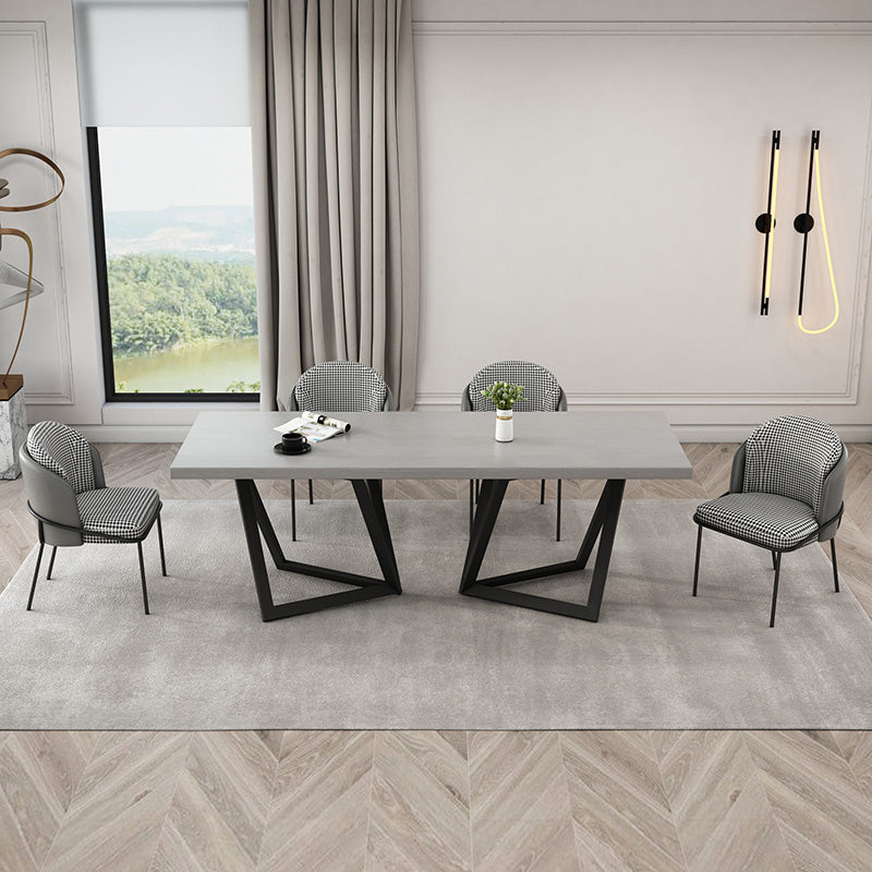 Upholstered Kitchen Dining Chairs Contemporary Metal Arm Chairs