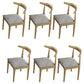 Upholstered Kitchen Dining Chairs Contemporary Metal Arm Chairs