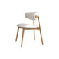 Chaise latéral simple moderne chaise de salle à manger latérale de base en bois massif pour salon