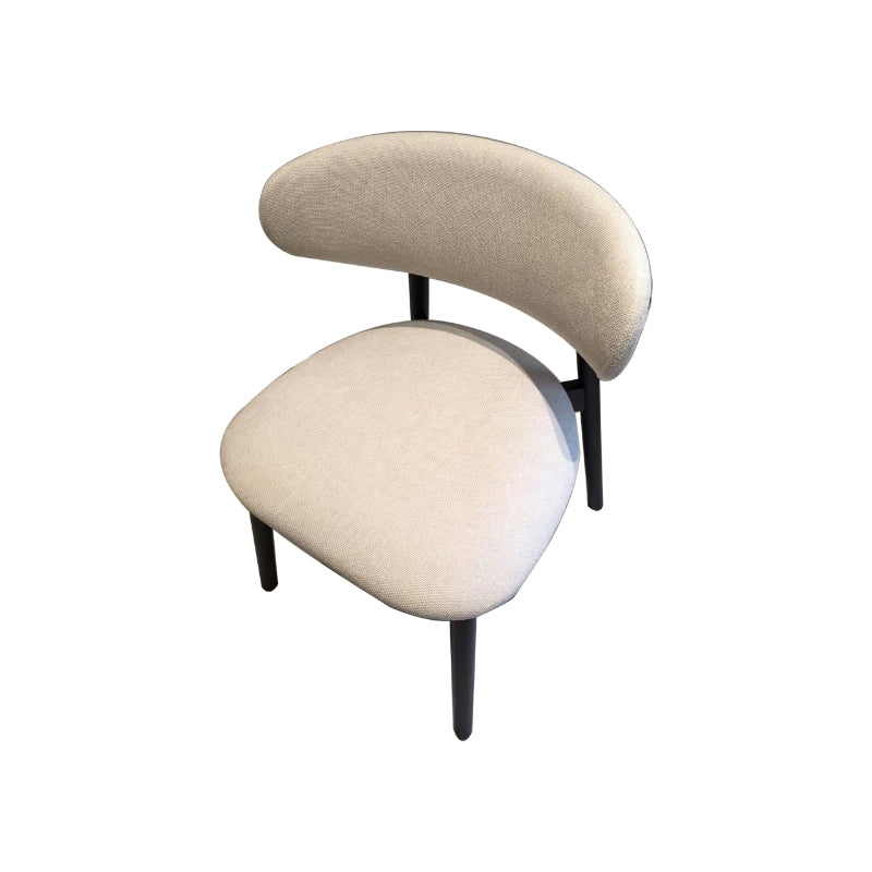 Chaise latéral simple moderne chaise de salle à manger latérale de base en bois massif pour salon