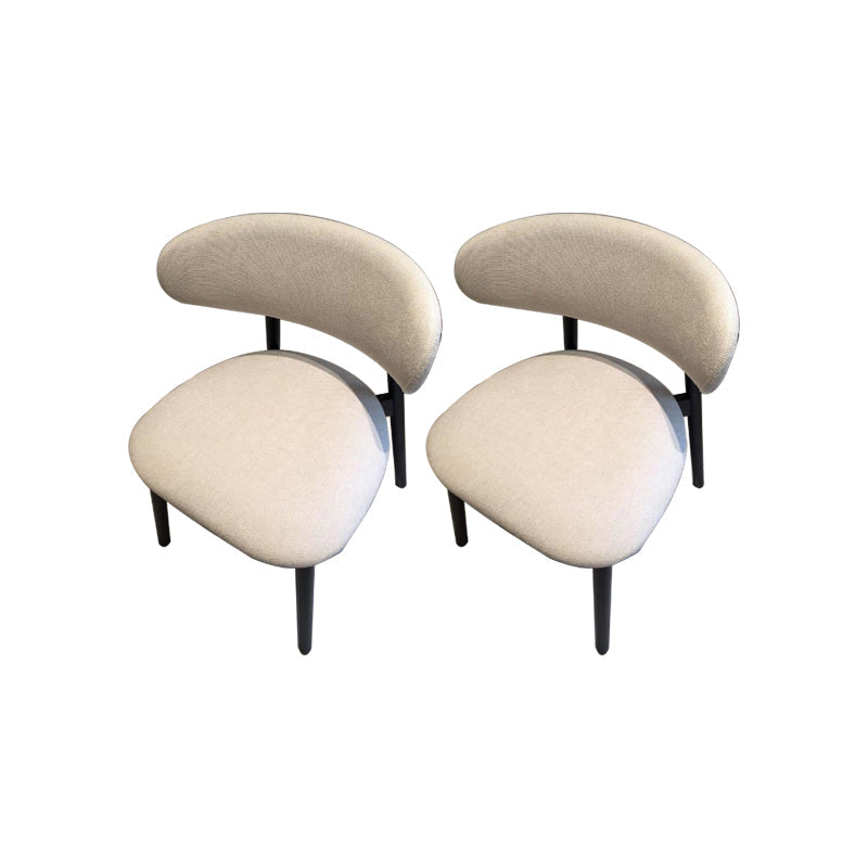 Chaise latéral simple moderne chaise de salle à manger latérale de base en bois massif pour salon