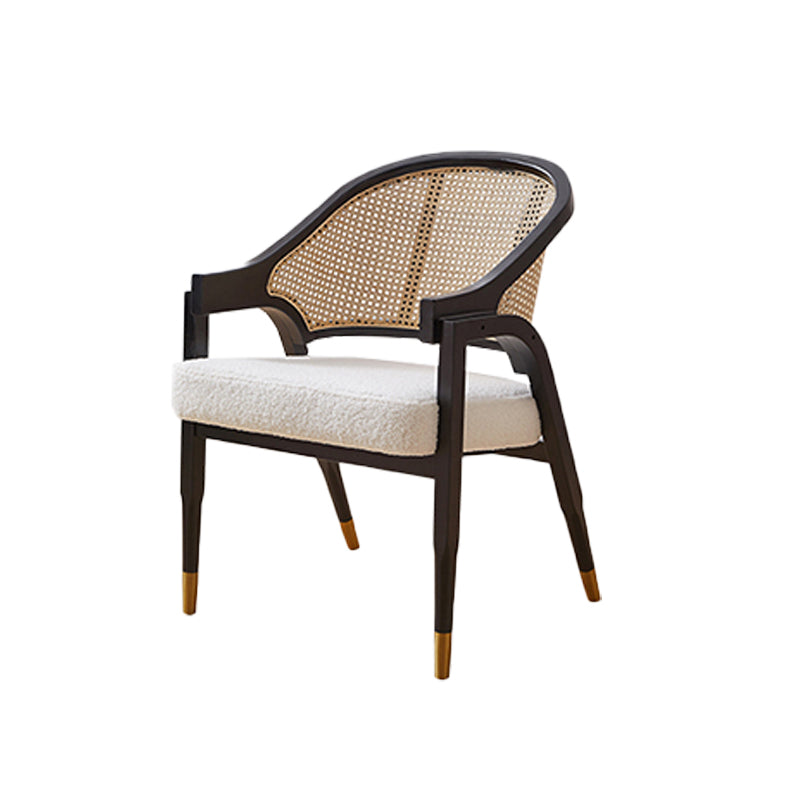 Modern Simple Arm stoel houten frame eetstoel stoel voor thuisgebruik