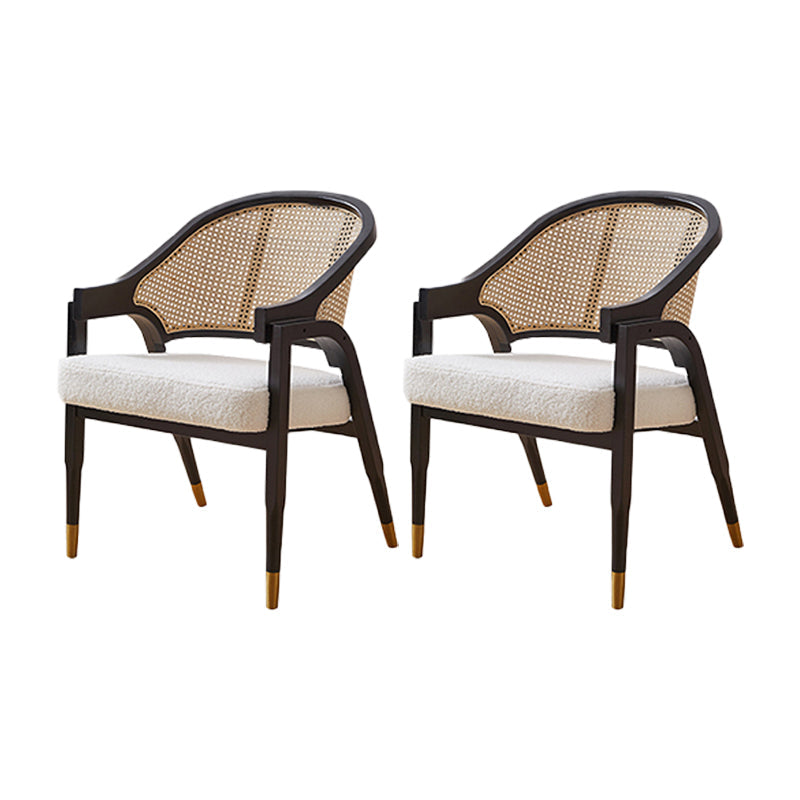 Modern Simple Arm stoel houten frame eetstoel stoel voor thuisgebruik